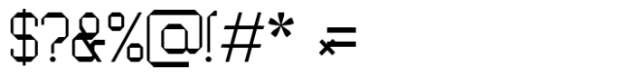 EAD Visionist Thin Font OTHER CHARS