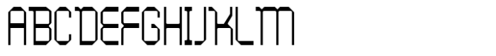 EAD Visionist Thin Font UPPERCASE