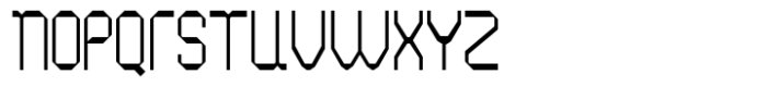 EAD Visionist Thin Font LOWERCASE
