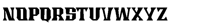 Eaglefly Regular Font UPPERCASE