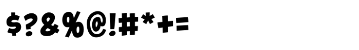 Ear Splitting BB Condensed Font OTHER CHARS