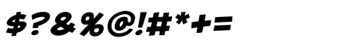 Ear Splitting BB Italic Font OTHER CHARS