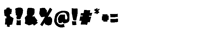 Earlives Font OTHER CHARS