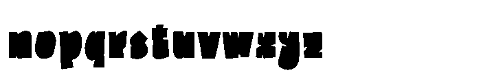 Earlives Font LOWERCASE