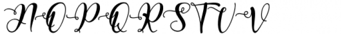 Early Christmas Italic Font UPPERCASE