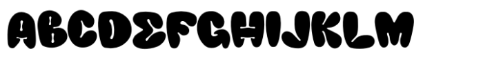 Eartune Regular Font UPPERCASE