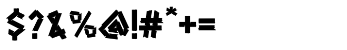 Eastape Font OTHER CHARS