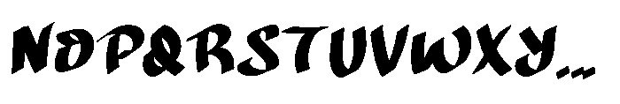 Easter Danilo Font UPPERCASE