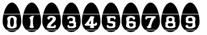 Easter Egg Letters Font OTHER CHARS