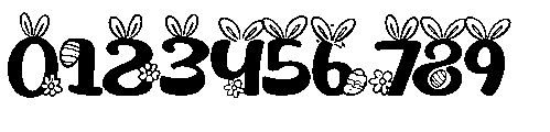 Easter Fabulous Italic Easter Fabulous Regular Font OTHER CHARS