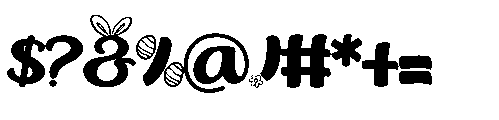 Easter Fabulous Italic Easter Fabulous Regular Font OTHER CHARS