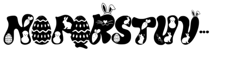 Easter Family Font UPPERCASE