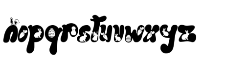 Easter Family Font LOWERCASE