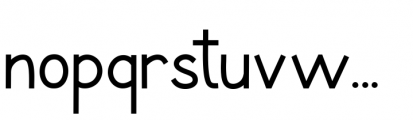 Easter Flower Regular Font LOWERCASE