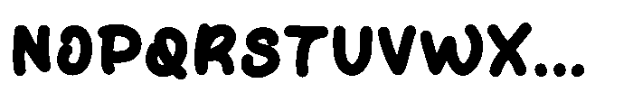 Easter Sprinkle Font UPPERCASE