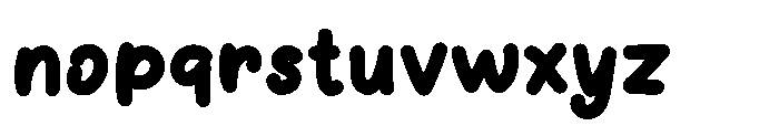 Easter Sprinkle Font LOWERCASE