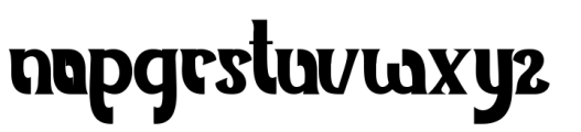 Easter Stylish Font LOWERCASE