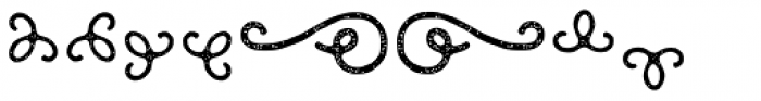 Eastern Ornament Font LOWERCASE