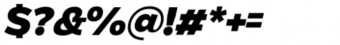 Eastman Alternate Extrabold Italic Font OTHER CHARS