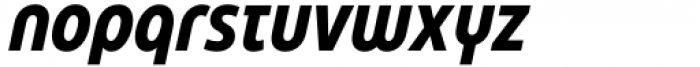 Eastman Condensed Alternate Bold Italic Font LOWERCASE