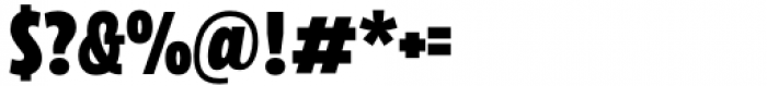 Eastman Condensed Compressed Alternate Black Font OTHER CHARS