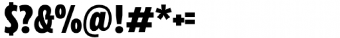 Eastman Condensed Compressed Alternate Extrabold Font OTHER CHARS