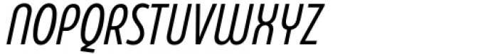 Eastman Condensed Compressed Alternate Italic Font UPPERCASE