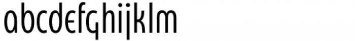 Eastman Condensed Compressed Alternate Regular Font LOWERCASE