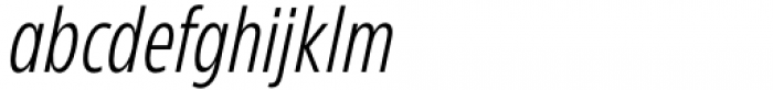 Eastman Condensed Compressed Regular Offset Italic Font LOWERCASE