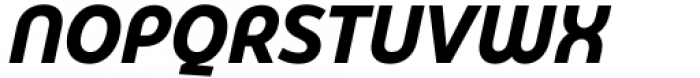 Eastman Grotesque Alternate Bold Italic Font UPPERCASE