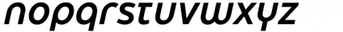 Eastman Grotesque Alternate Demi Bold Italic Font LOWERCASE