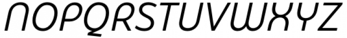Eastman Grotesque Alternate Italic Font UPPERCASE