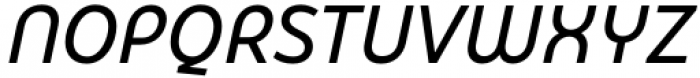 Eastman Grotesque Alternate Medium Italic Font UPPERCASE