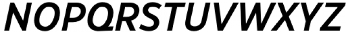 Eastman Grotesque Demi Bold Italic Font UPPERCASE