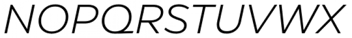 Eastman Light Italic Font UPPERCASE