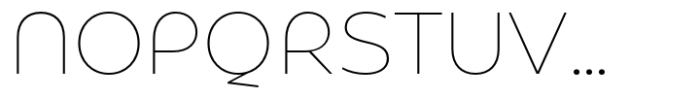 Eastman Roman Alternate Extralight Font UPPERCASE