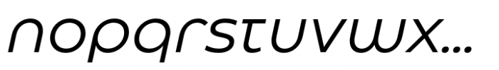 Eastman Roman Alternate Italic Font LOWERCASE