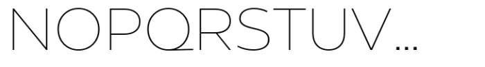 Eastman Roman Extralight Font UPPERCASE