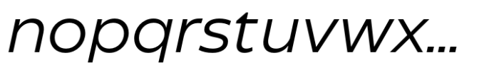 Eastman Roman Italic Font LOWERCASE