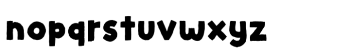 Easy Answer Regular Font LOWERCASE