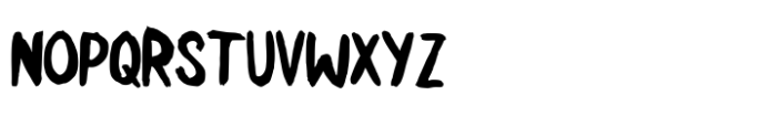 Easy Brush Font UPPERCASE