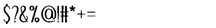 Easy Donut Regular Font OTHER CHARS