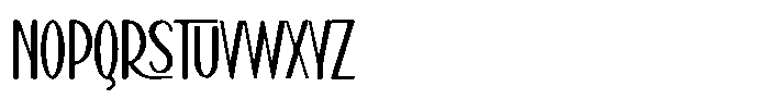 Easy Donut Regular Font LOWERCASE