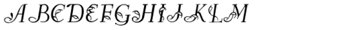 Easy Egmontian Font LOWERCASE