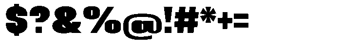 Easy Fix Black Condensed Short Lowercase Font OTHER CHARS