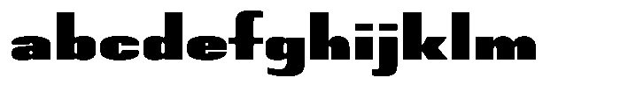 Easy Fix Black Condensed Short Lowercase FONT