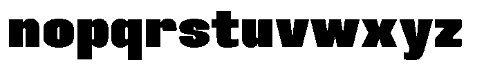 Easy Fix Black Condensed Font LOWERCASE