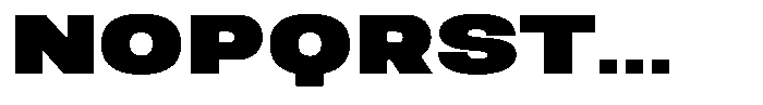 Easy Fix Black Expanded Font UPPERCASE
