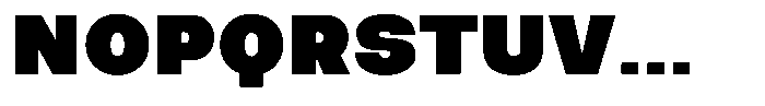 Easy Fix Black Short Lowercase Font UPPERCASE