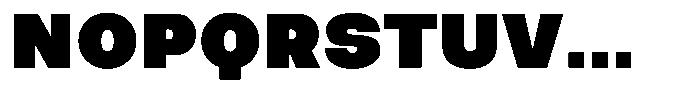Easy Fix Black Unicase Font UPPERCASE